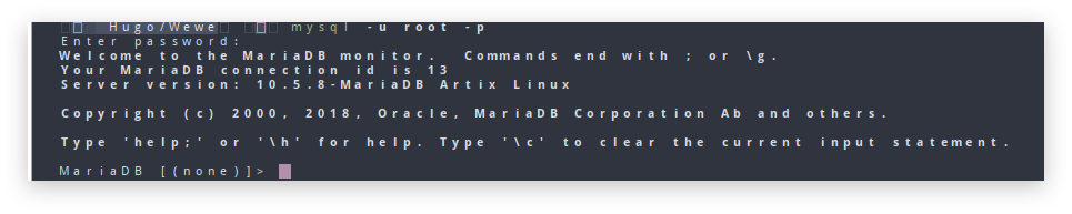 mysql